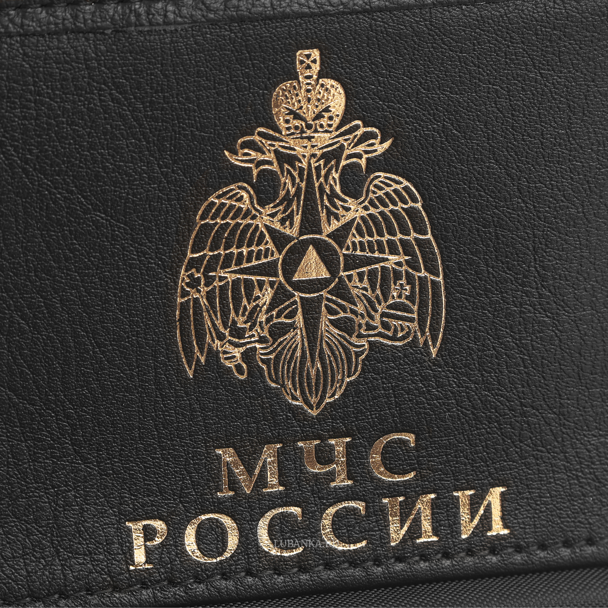 Обложка для удостоверения МЧС черная