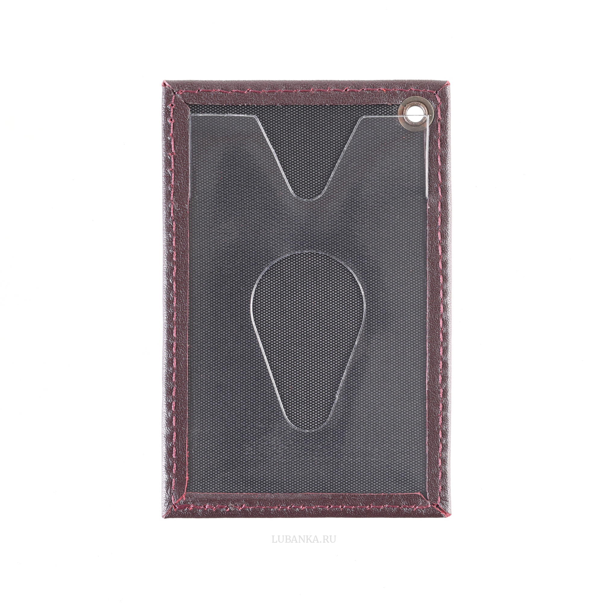 Картхолдер односторонний СКР бордовый