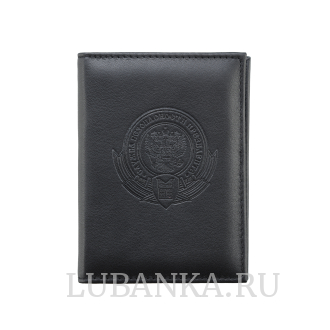 Обложка для автодокументов СБП с картхолдером черная