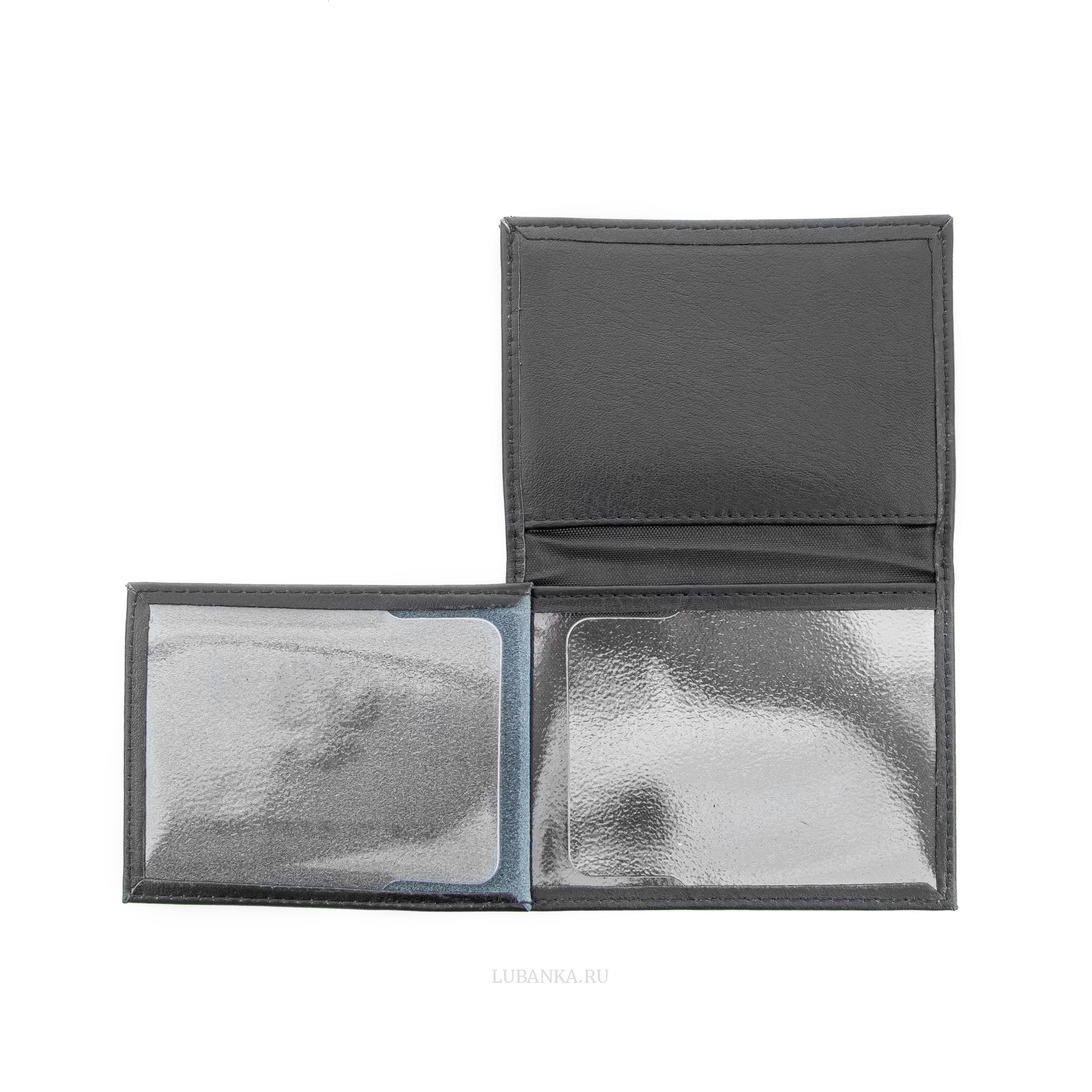 Обложка для удостоверения без символики черная