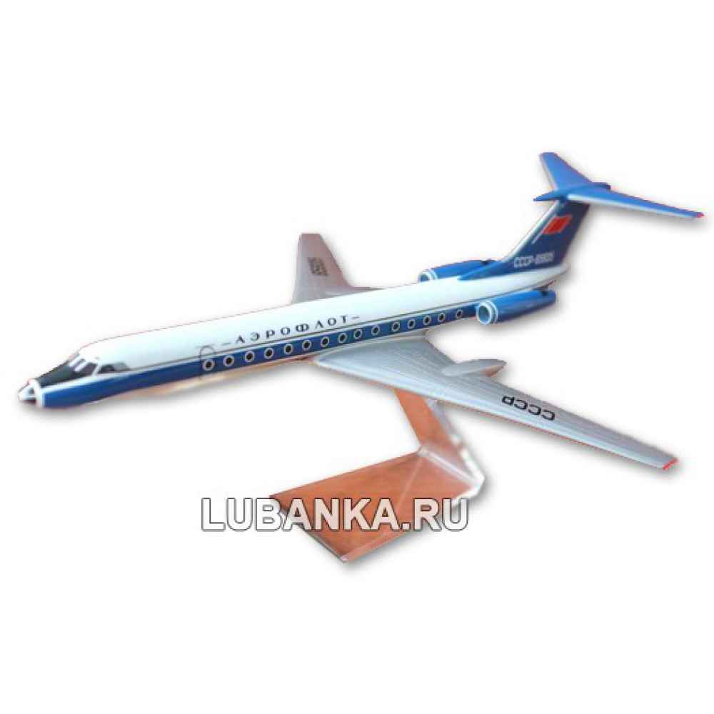 Модель самолета «Ту-134»
