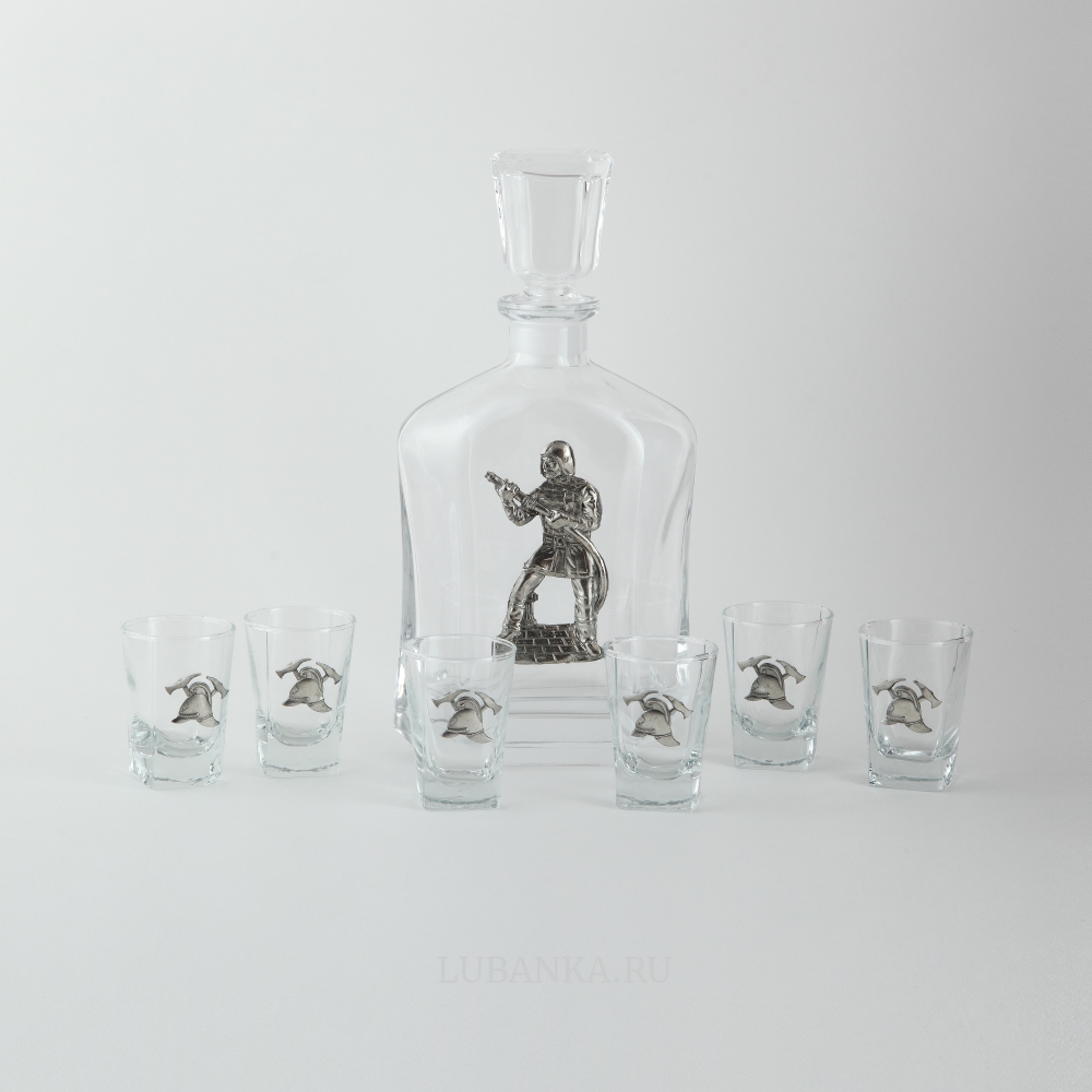 Набор для водки «Отечеству-служба, ближнему-защита!»