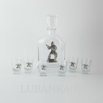 Набор для водки «Отечеству-служба, ближнему-защита!»