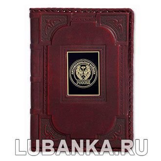 Ежедневник кожанный «Автомобильные войска»