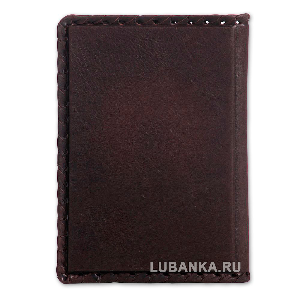Обложка для паспорта «Автомобильные войска», бордовая