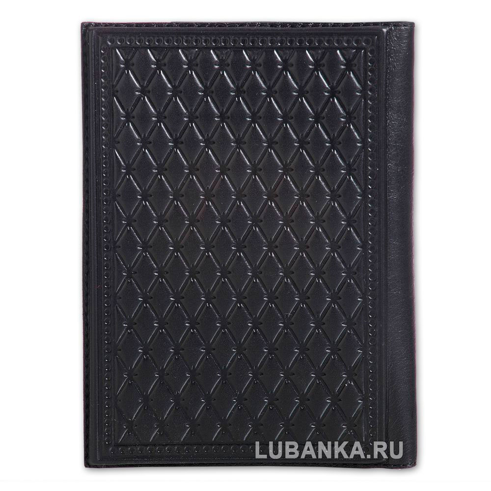 Обложка для паспорта «Воздушно-Десантные войска», чёрная
