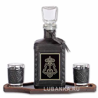 Набор для водки «Вневедомственная охрана» чёрный