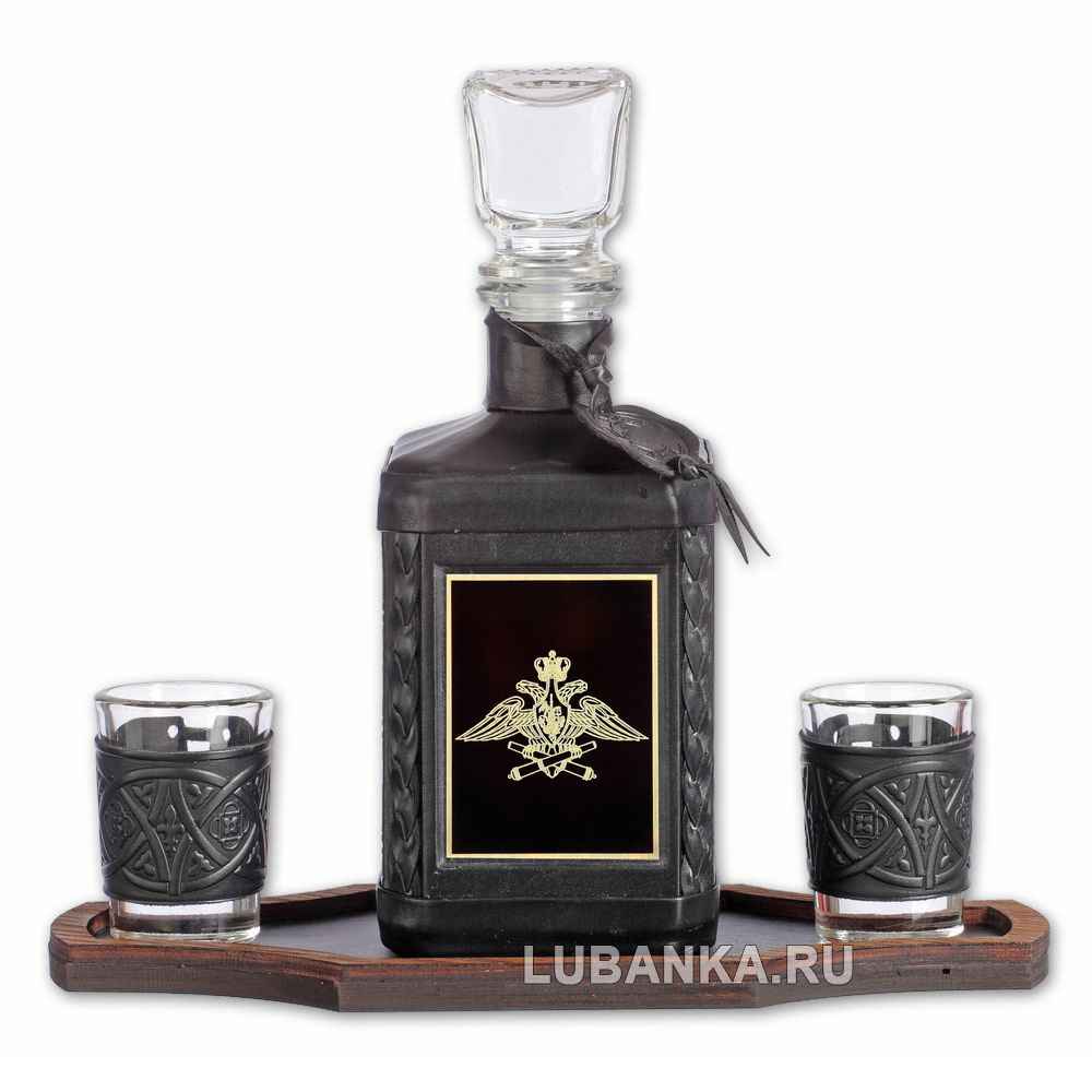 Набор для водки «Артиллерия» чёрный