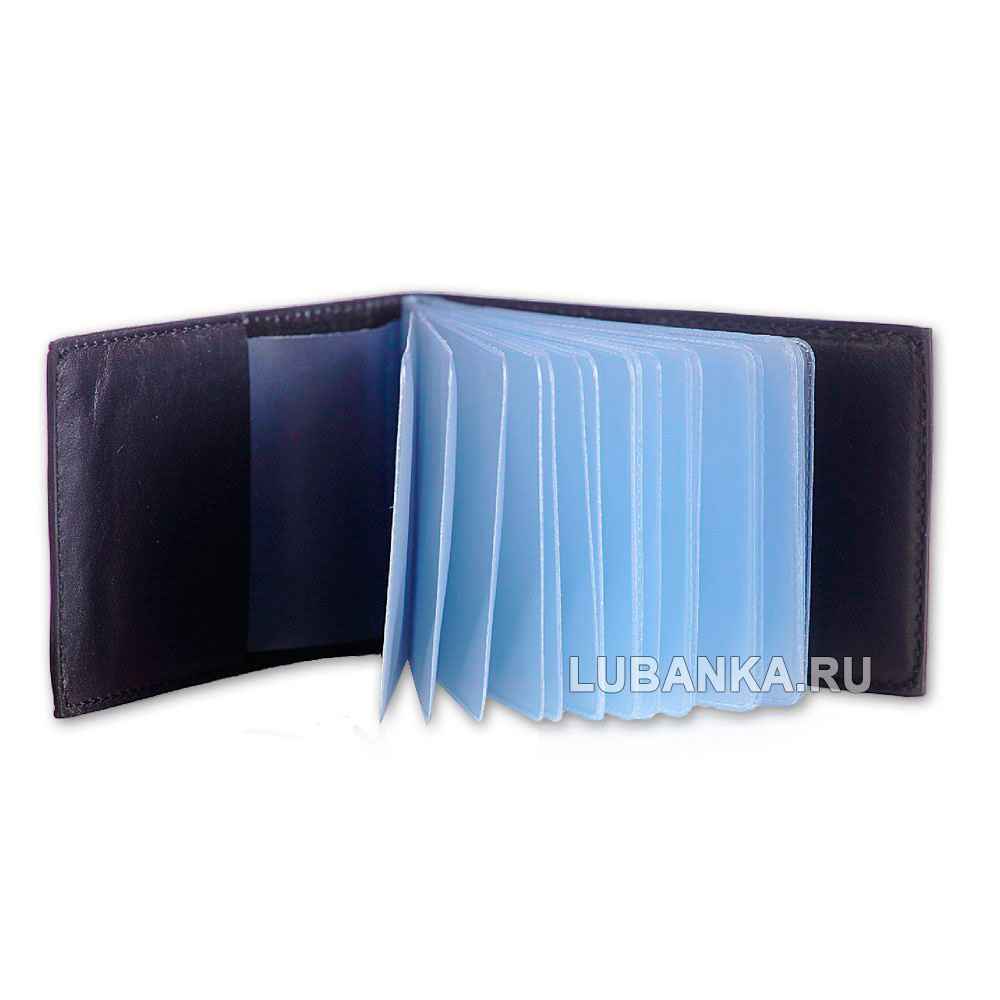 Визитница кожанная «Федерация»