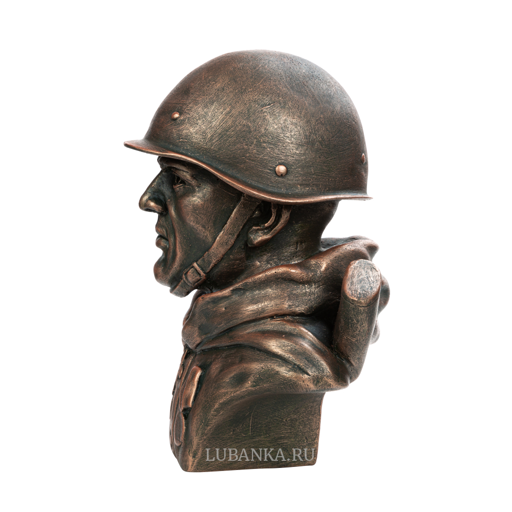 Статуэтка для интерьера Бюст советского солдата