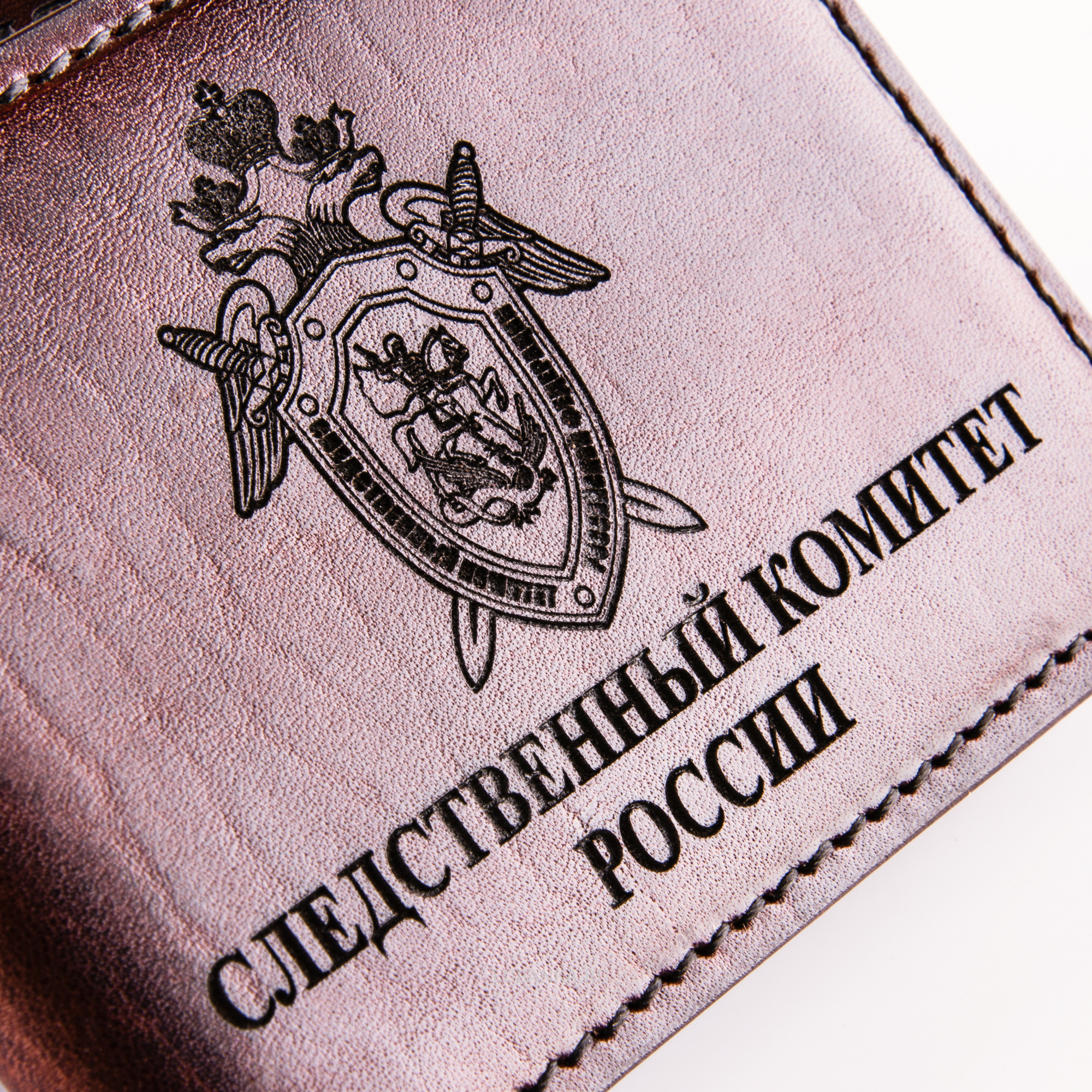 Обложка для удостоверения СКР коричневая