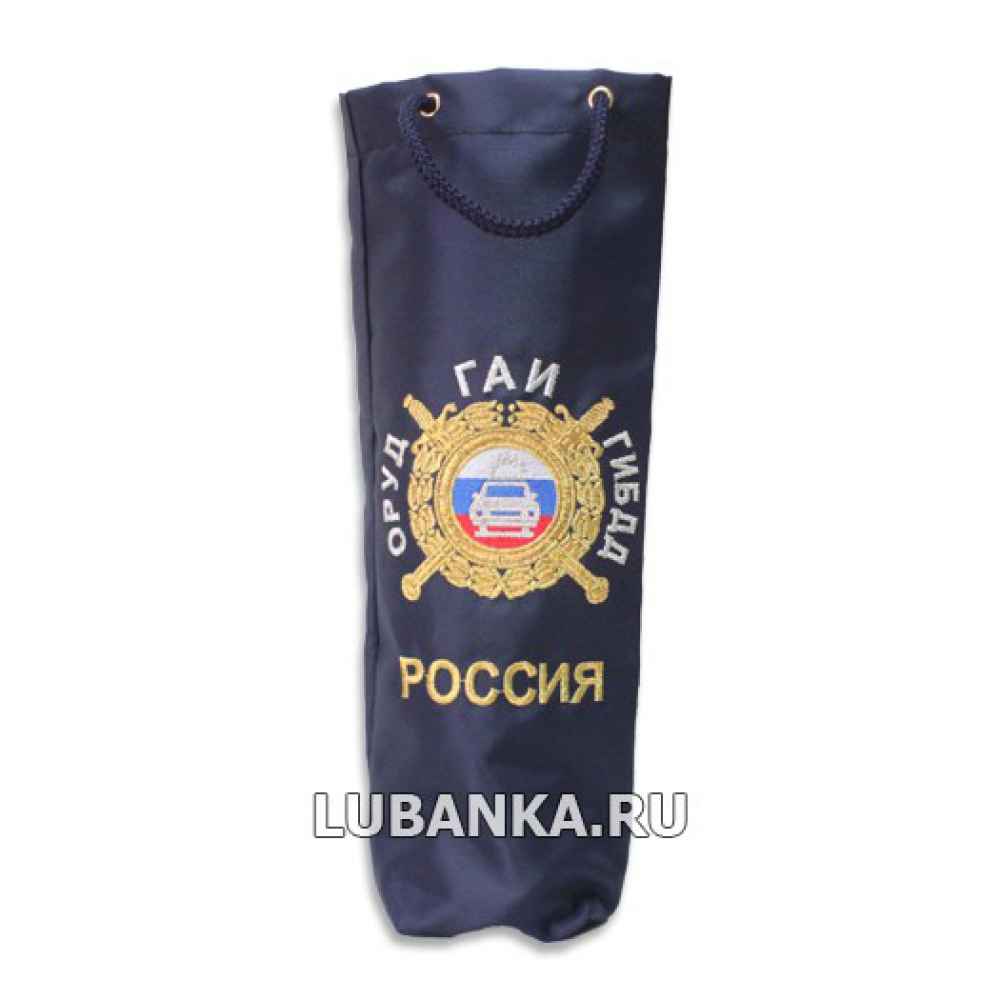 Сумка с вышивкой «ГАИ-ГИБДД», малая
